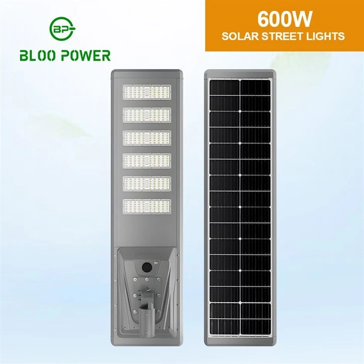 smart solar street light with controller